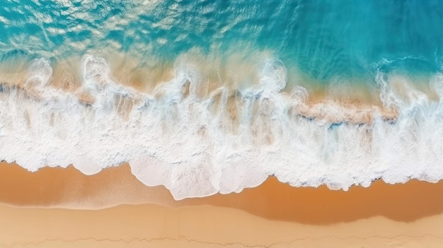 Seaside Serenity in Aerial View