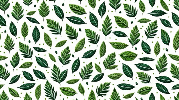 Season Leaves Pattern background clipart