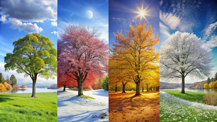 Photo the seasons of spring are here