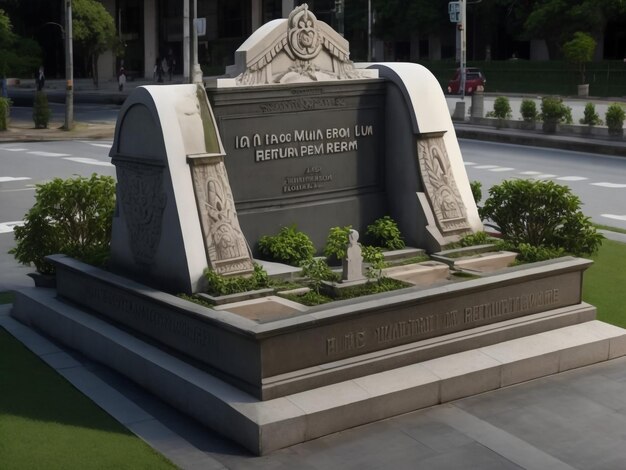 Сиэтл, США 04 мая 2015 г. Мемориал известного рок-музыканта Джими Хендрикса в Мемориальном парке Гринвуд