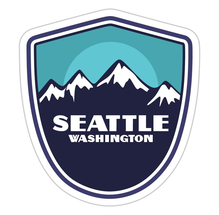 Foto seattle washington verenigde staten van amerika