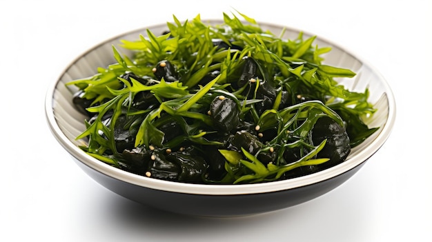 seaweed in a plate food