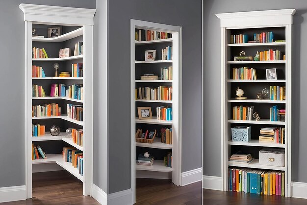 Secret Door Bookshelf Nook