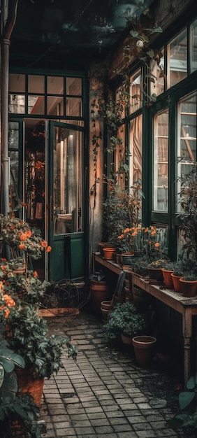 The secret garden of the house