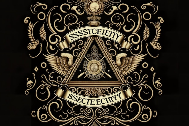 Secret society emblem