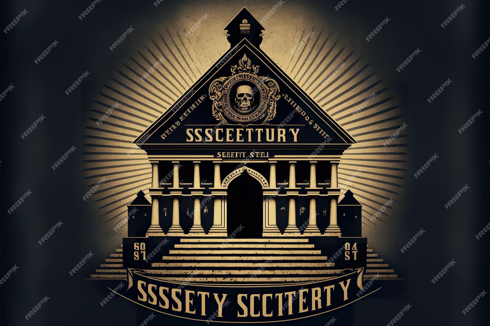 Premium Photo  Secret society emblem