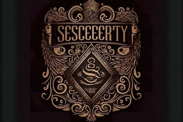 Secret society emblem