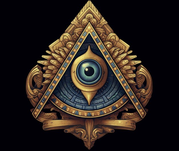 Photo secret society emblem