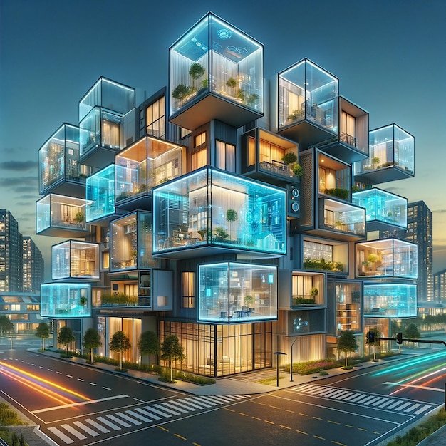 AI開発のハブとして機能する未来都市のセクター