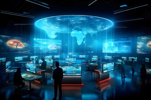 Secure the big data fortress with an augmented reality interface