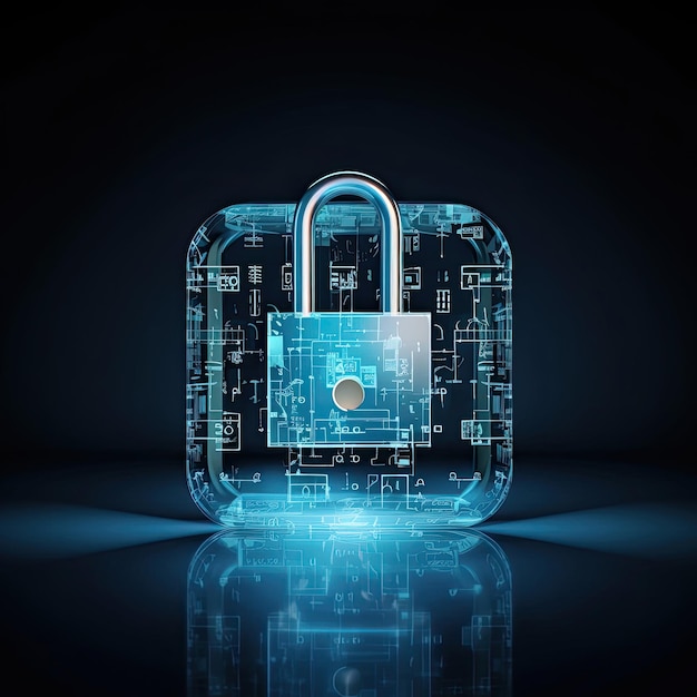 A Secure Padlock Protecting Sensitive Data data privacy ai ethics