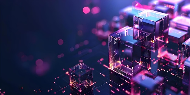 securing cryptocurrency coins with blockchain technology validating blocks and highspeed data processing concept blockchain security cryptocurrency validation highspeed data processing