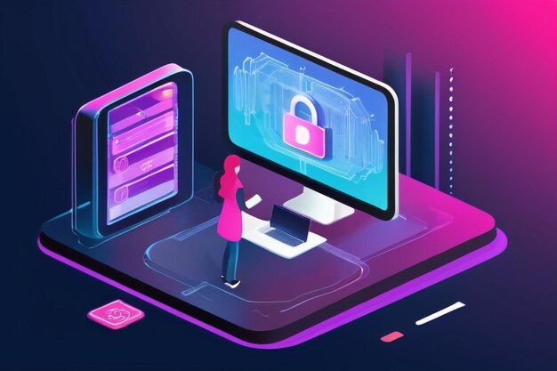 Securing data with advanced tech to prevent detect fraud Shielding personal info online