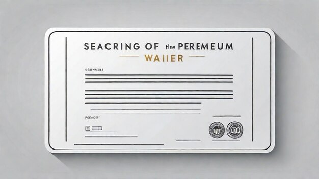 Securing the Waiver of Premium