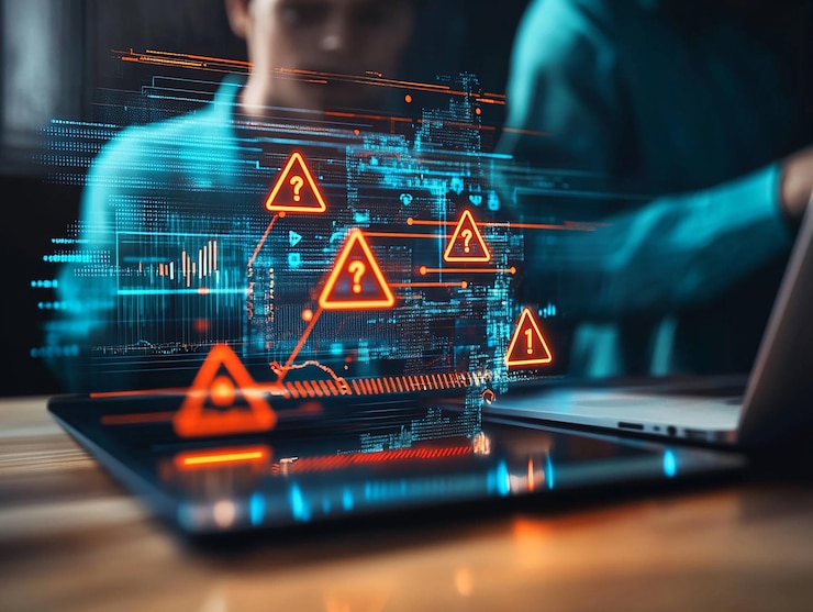 Photo security analysis of network breach showing hacker activity on secure systems