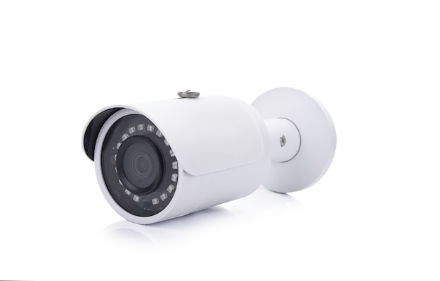 Security Camera CCTV isolated on white