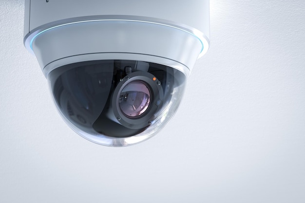 사진 보안 카메라 또는 cctv 카메라