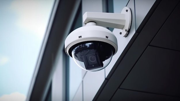 Камера слежения в строящемся здании Способность понимать камеры Креативный ресурс Создан искусственным интеллектом