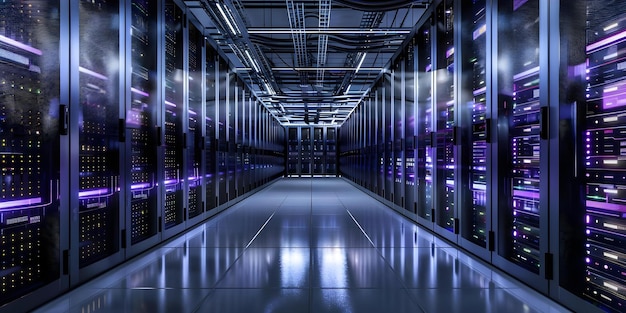 security monitoring by database admin in data center for hosting server concept data center security database administration server hosting security monitoring