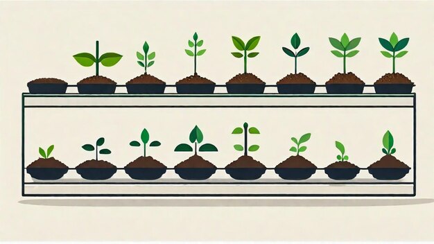 Photo seed germination growth