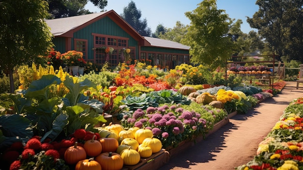 Seeds vegetable and flower garden