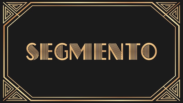 segmento Jazz Gold Text