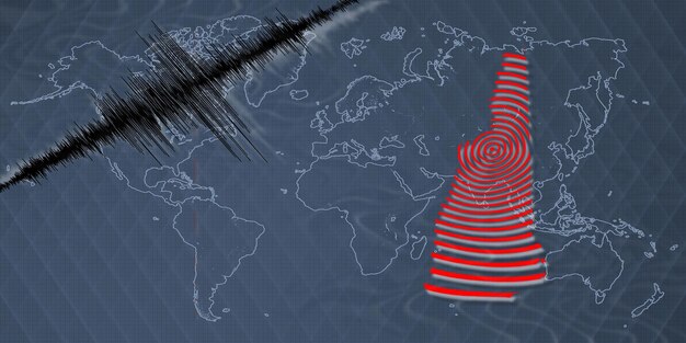 Photo seismic activity earthquake new hampshire map