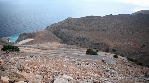 Seitan Limania Agiou Stefanou, beach on Crete, Greece