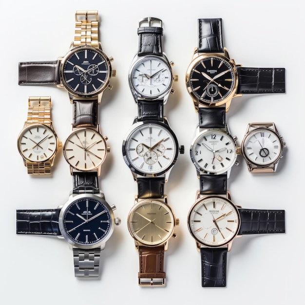 Selection of Different Styles of Watches