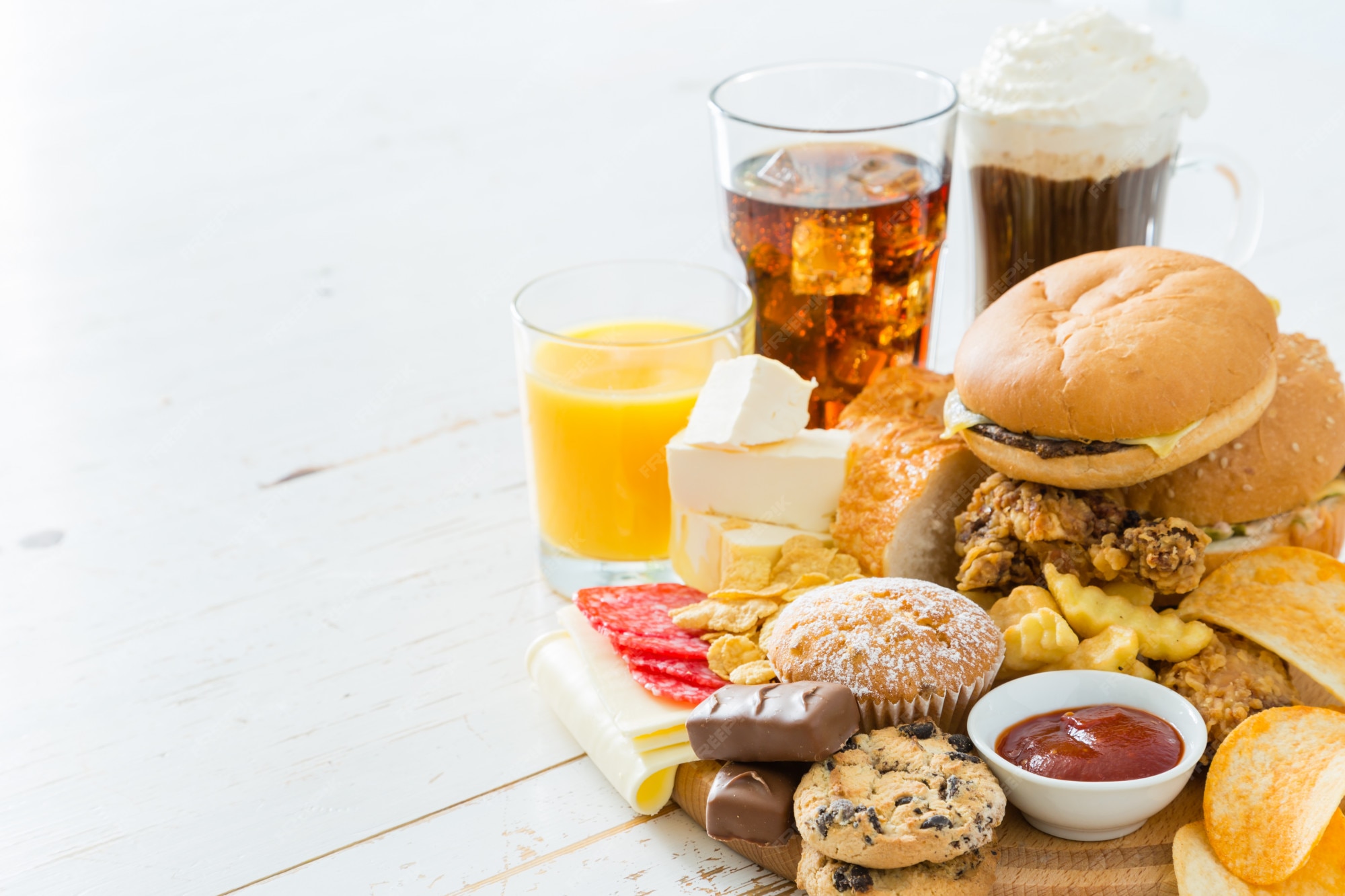 Avoid junk food that might trigger urine incontinence