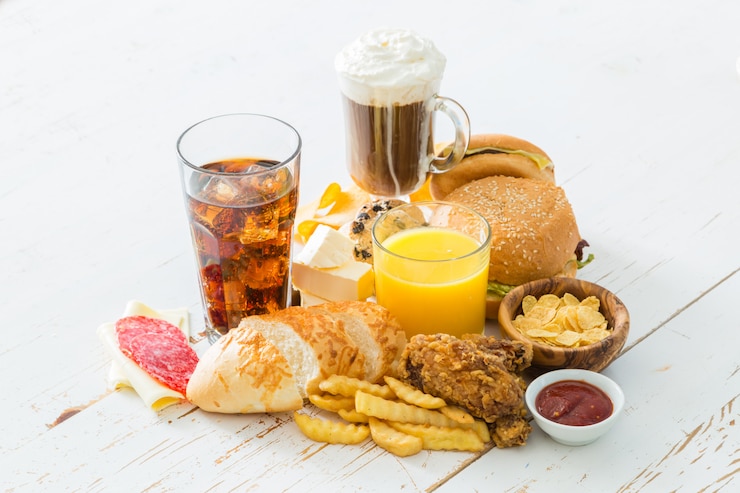 Photo 健康に悪い食品の選択