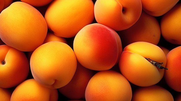 A selection of fruit from the farmers market in san diego, california.