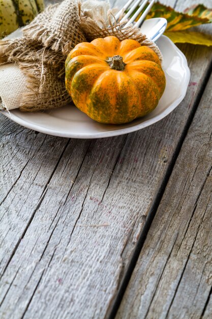 Selection of pumpkins