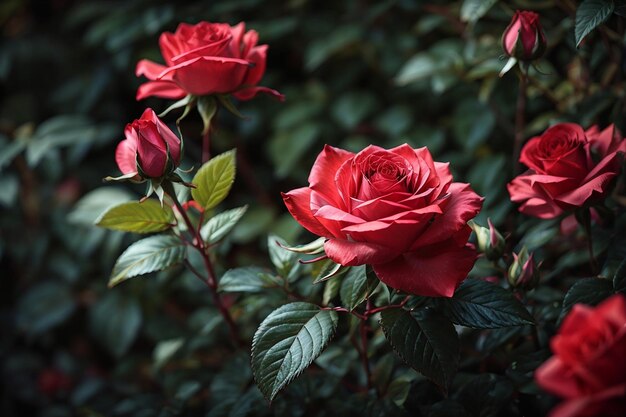 selective focus shot of a pink rose blossom