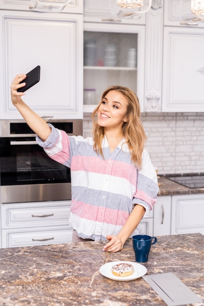 Selfie in Kitchen