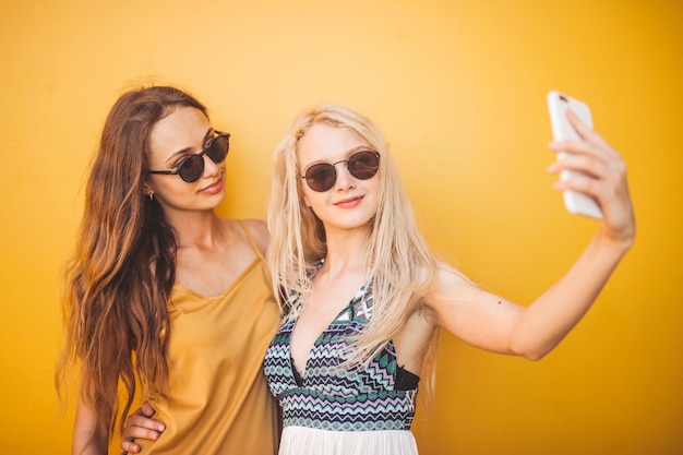 Selfie with a friend