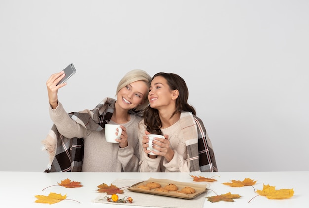 Selfie with Mom