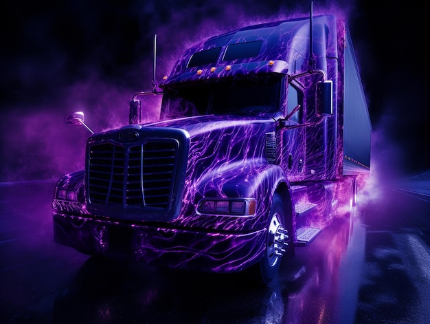 semi truck wallpaper