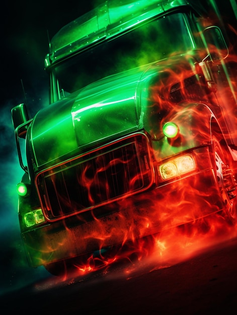 semi truck wallpaper