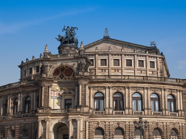 Photo semperoper in dresden