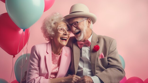 Senior couple together at home happy moments Elderly people taking care of each other grandparents in love concepts about elderly lifestyle and relationship