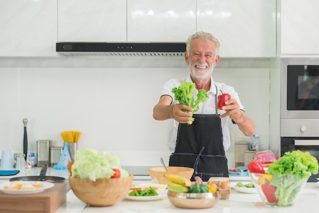 Foto senior gezonde levensstijl