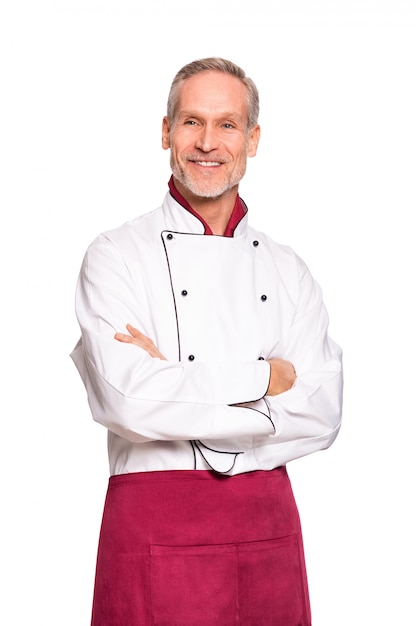 Senior professional chef