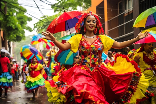 Foto sensationele colombiaanse feesten