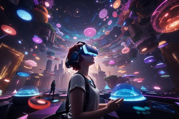 Photo a sensory gaming utopia