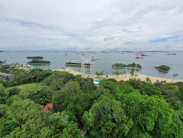 Sentosa siloso beach