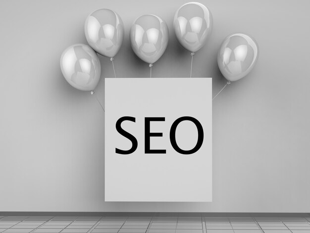 SEO-concept of zoekoptimalisatieconcept