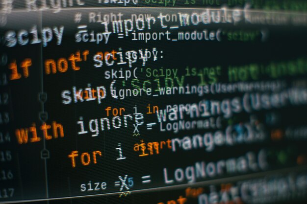 Premium Photo | Seo optimization. modern tech. php syntax highlighted ...