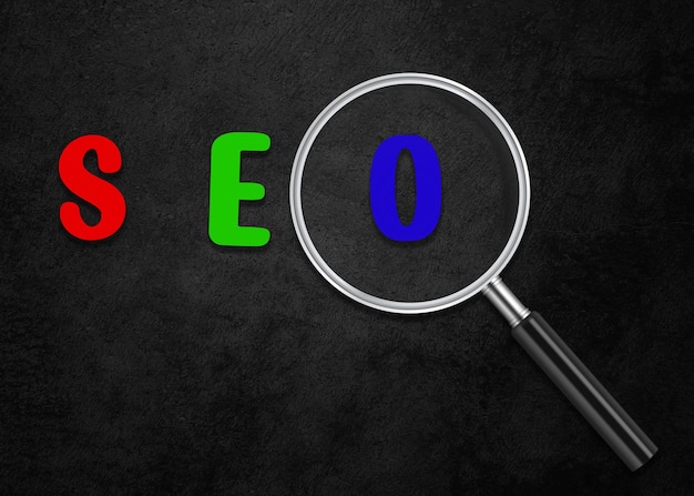 SEO search engine optimization online branding and online marketing idea