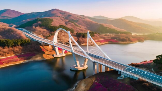 Seongsan bridge in korea